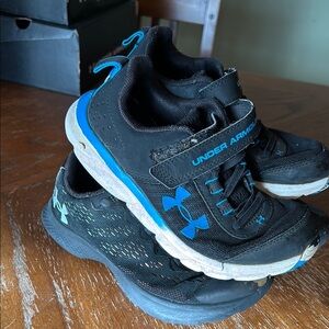 Under Armour Kids' Black and Blue Sneakers 2 Pairs